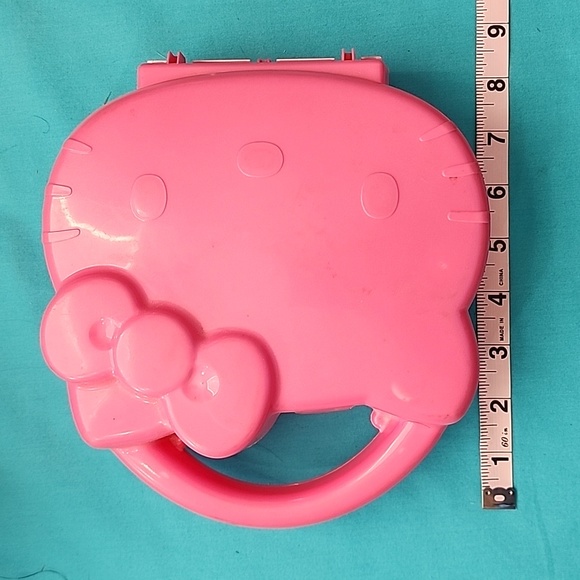 Vintage Hello Kitty Pink Storage Case Box 2002 - Picture 6 of 9